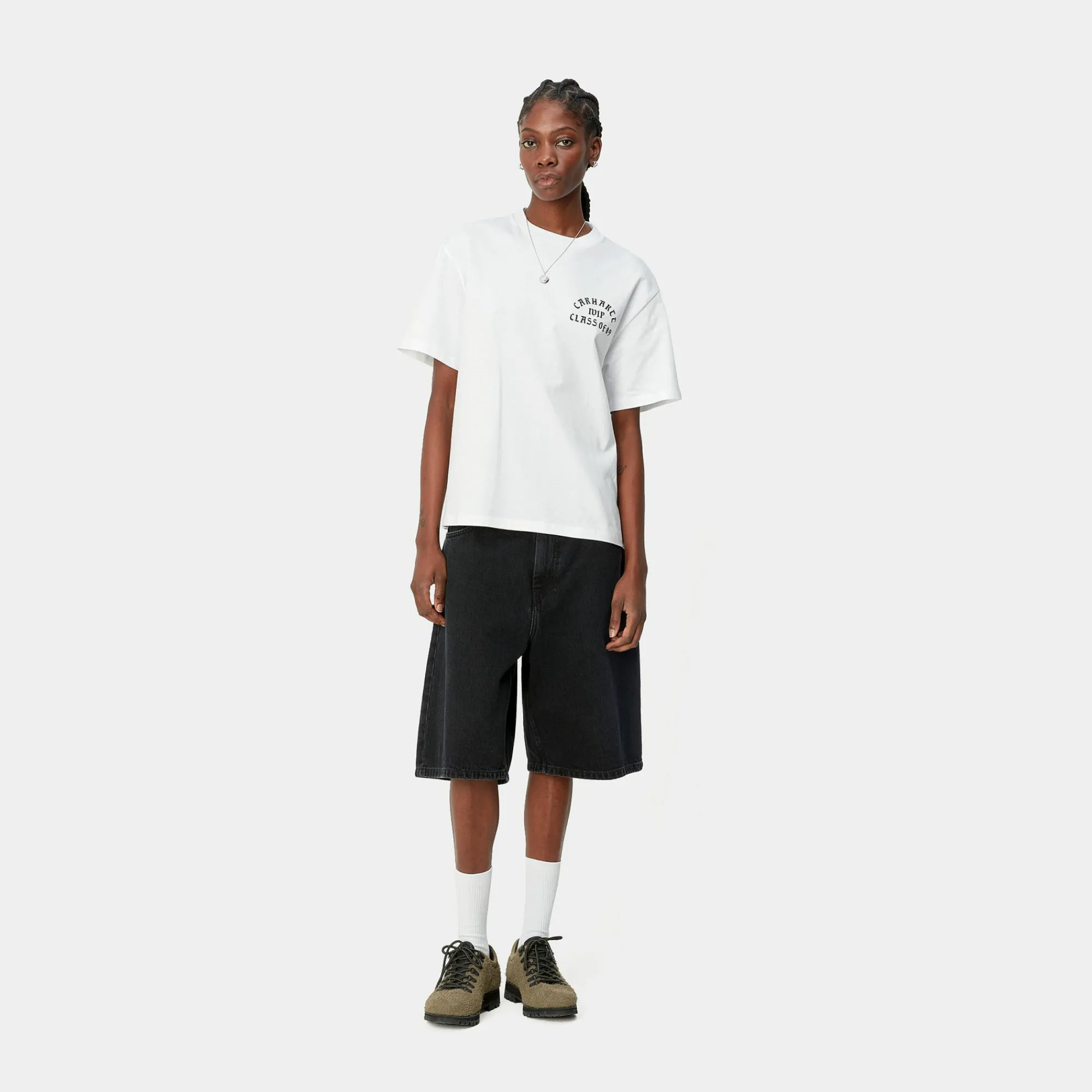 Carhartt WIP T-Shirts>W' S/S Class Of 89 T-Shirt
