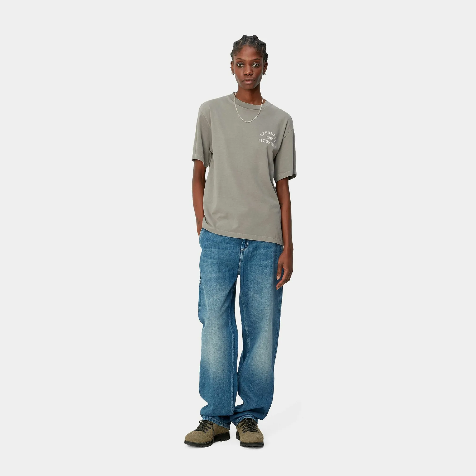 Carhartt WIP T-Shirts>W' S/S Class Of 89 T-Shirt