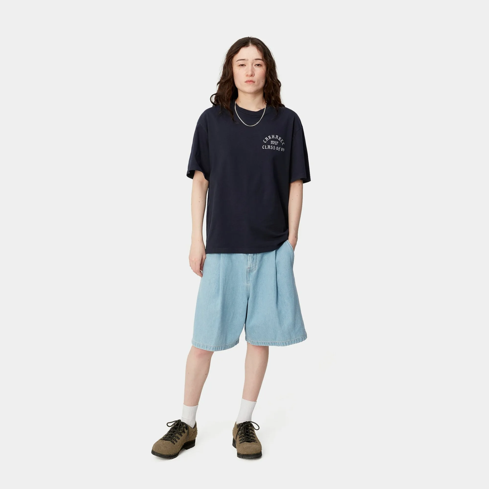 Carhartt WIP T-Shirts>W' S/S Class Of 89 T-Shirt