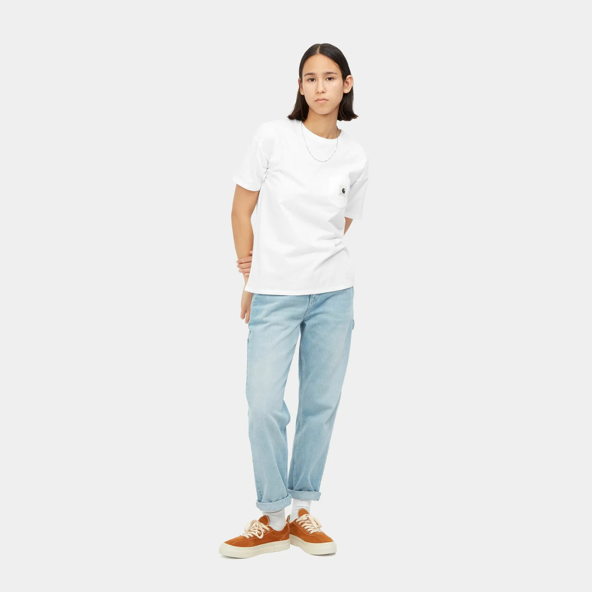 Carhartt WIP T-Shirts>W' S/S Pocket T-Shirt