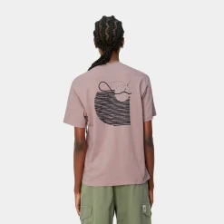 Carhartt WIP T-Shirts>W' S/S Stitch T-Shirt